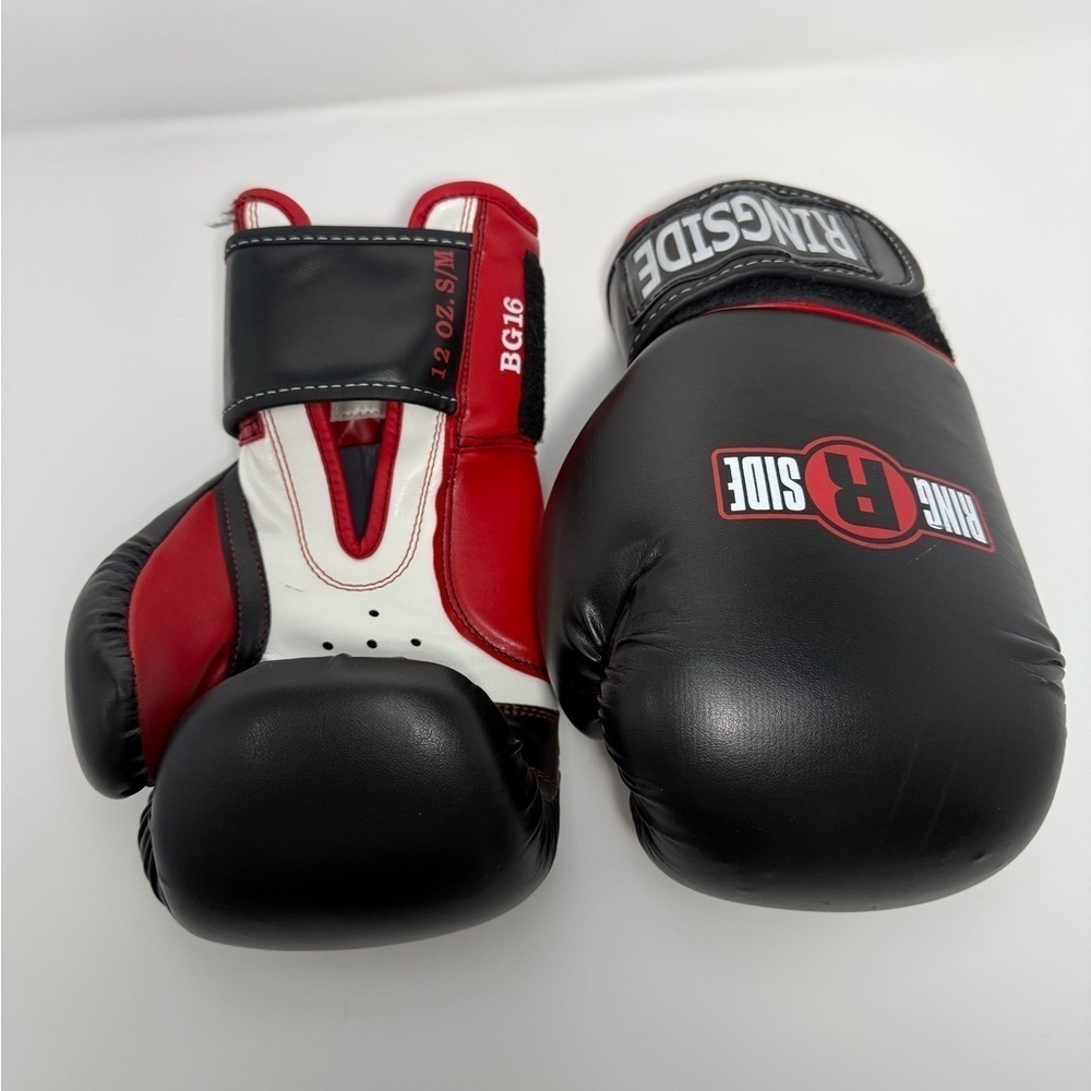 Ringside Black Boxing Gloves - Picture 2 of 5